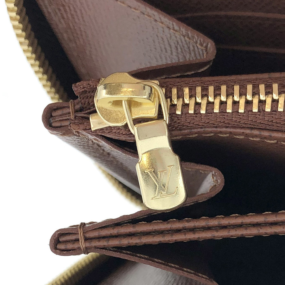 Louis Vuitton Zippy Monogram Canvas Round Zip Long Wallet Brown - Picture 7 of 7